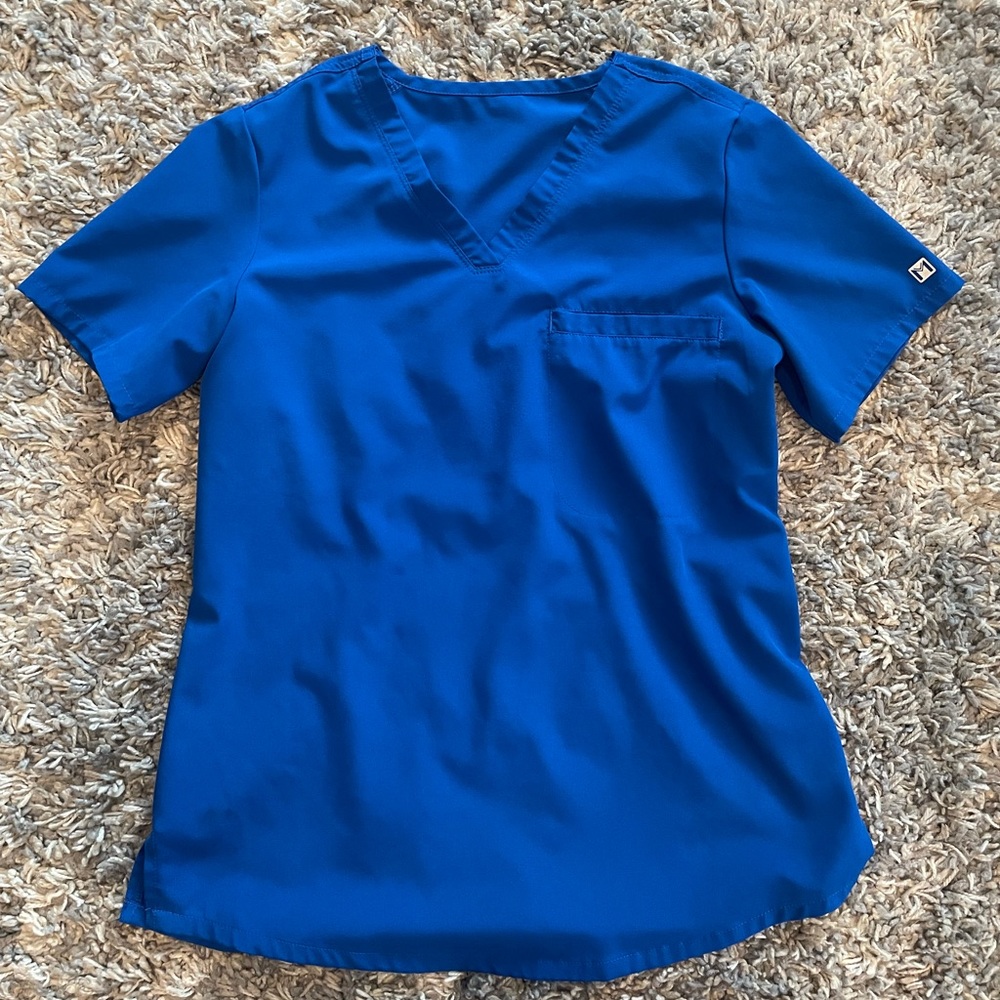 Matrix Scrub Top